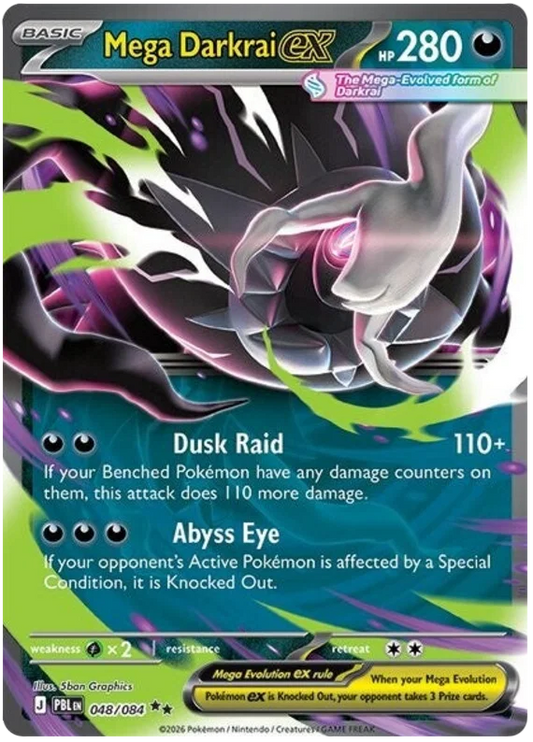 Mega Darkrai EX 048/084