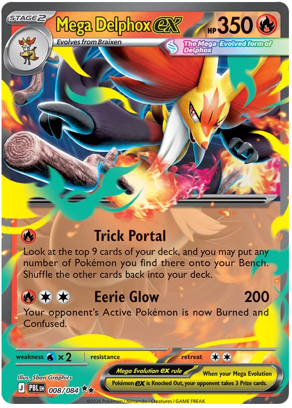 Mega Delphox EX 008/084