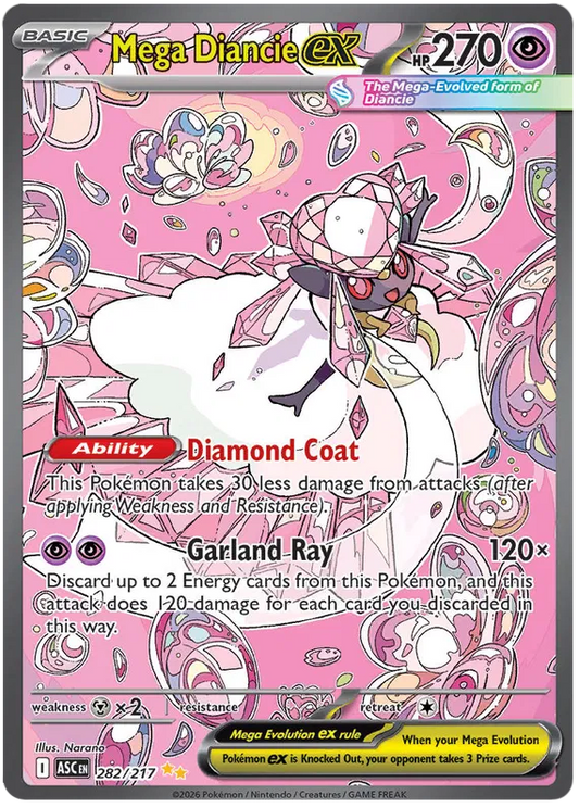 Mega Diancie EX 282/217
