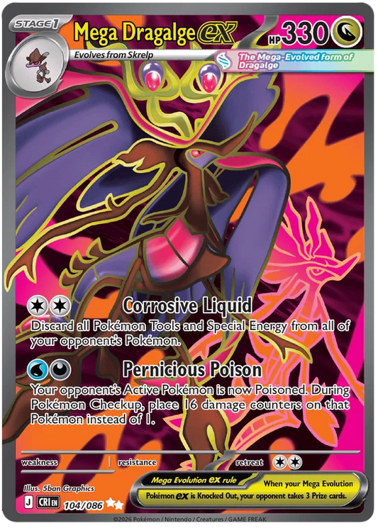 Mega Dragalge EX 104/086