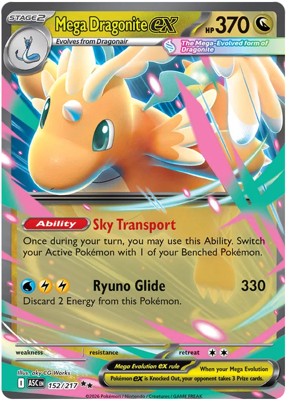 Mega Dragonite EX 152/217