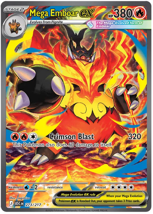 Mega Emboar EX 273/217