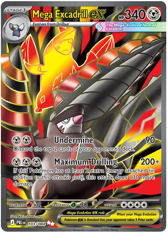Mega Excadrill EX 103/084