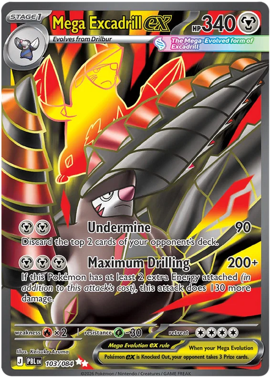 Mega Excadrill EX 103/084
