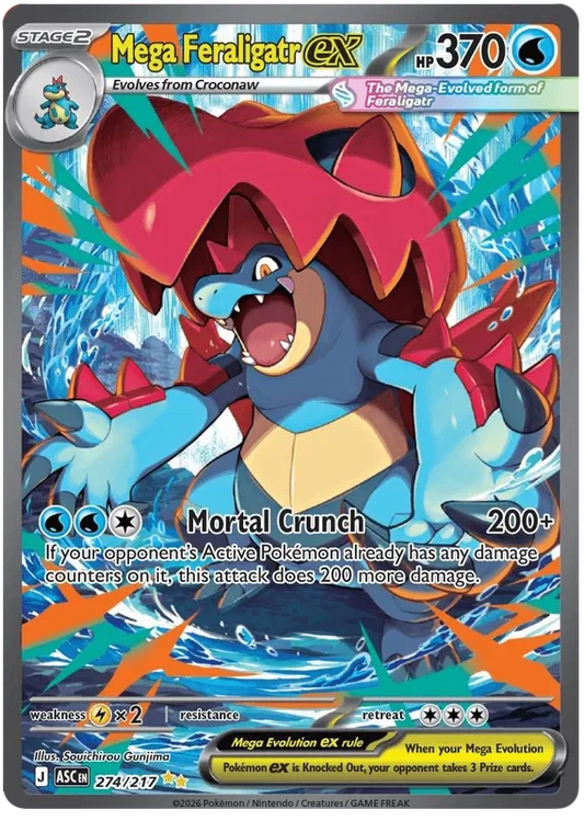 Mega Feraligatr EX 274/217