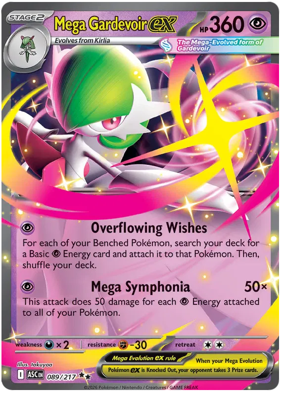 Mega Gardevoir EX 089/217
