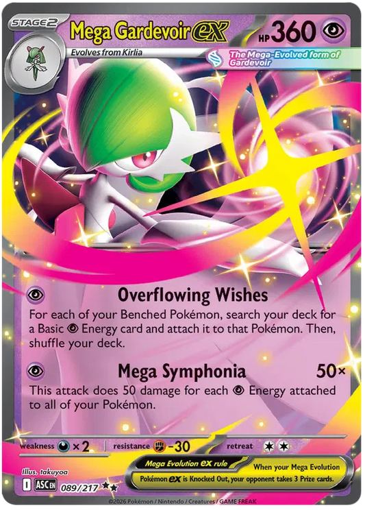 Mega Gardevoir EX 089/217
