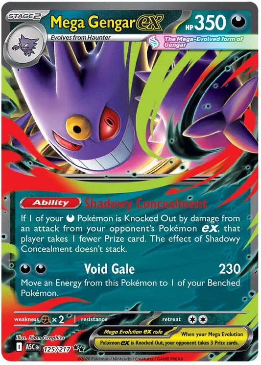 Mega Gengar EX 125/217