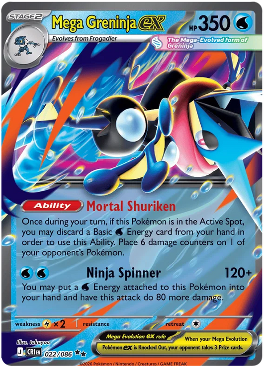 Mega Greninja EX 034/086