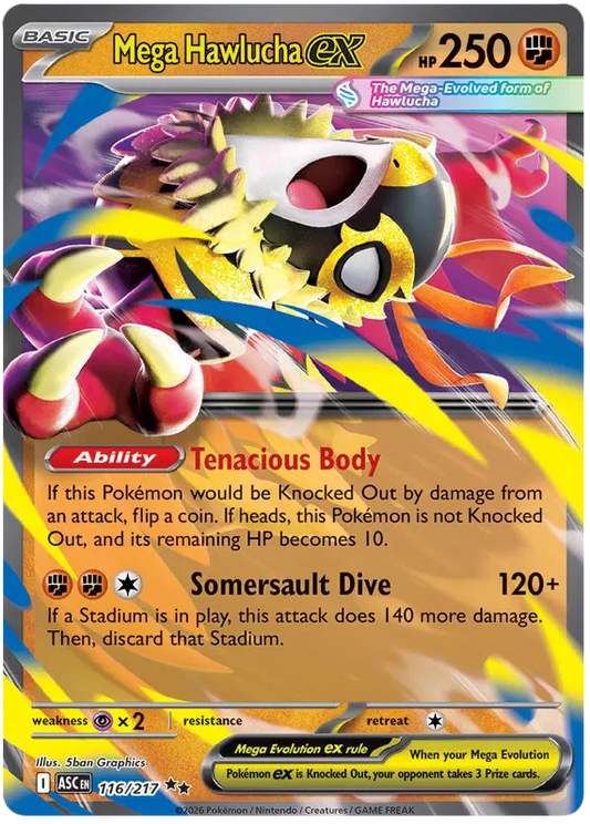 Mega Hawlucha EX 116/217