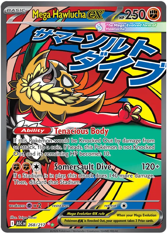 Mega Hawlucha EX 268/217