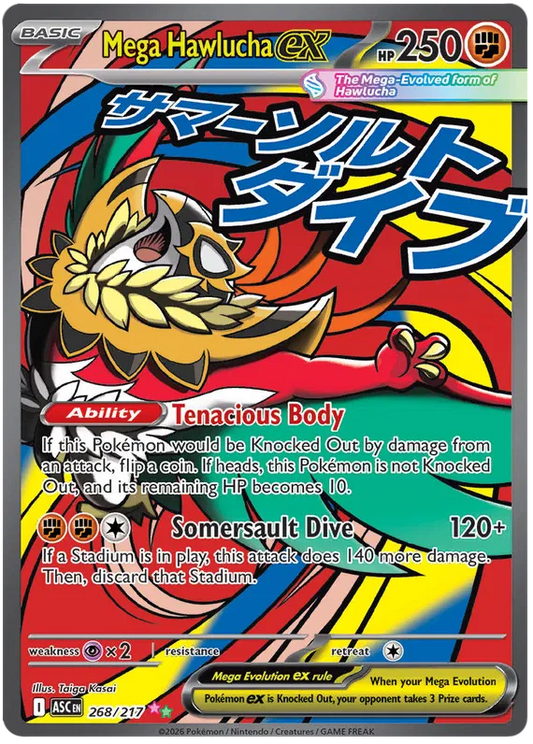 Mega Hawlucha EX 268/217