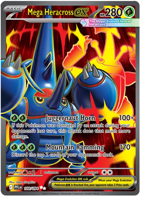 Mega Heracross EX 108/094