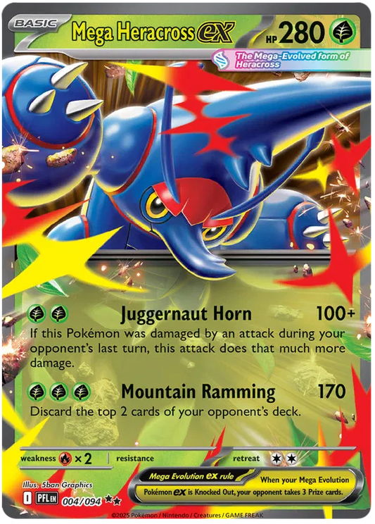 Mega Heracross EX 004/094