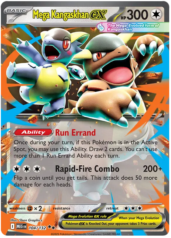 Mega Kangaskhan EX 104/132