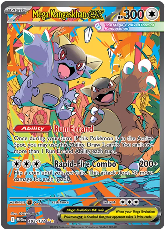 Mega Kangaskhan EX 182/132