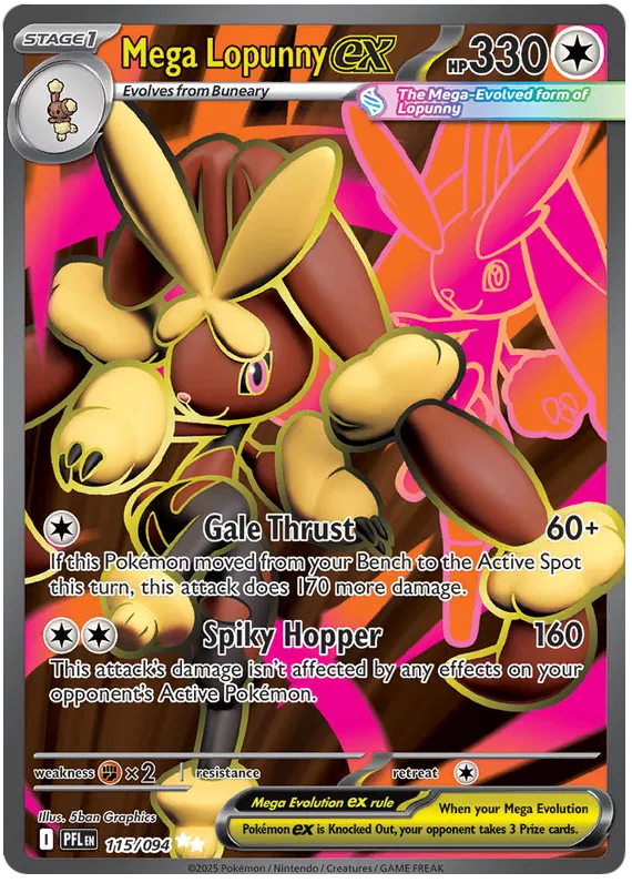 Mega Lopunny EX 115/094