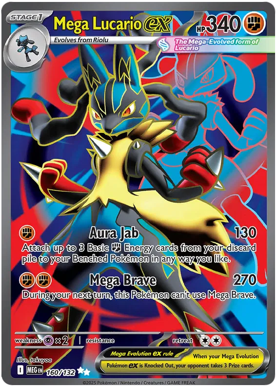 Mega Lucario EX 160/132