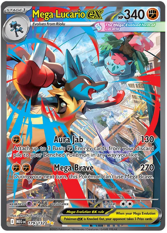 Mega Lucario EX 179/132