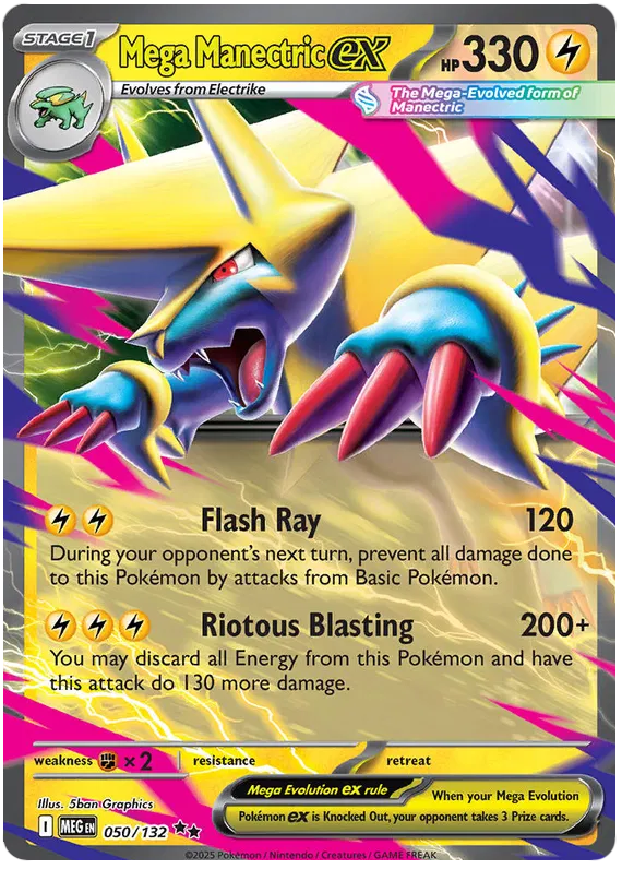 Mega Manectric EX 050/132