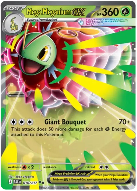 Mega Meganium EX 010/217