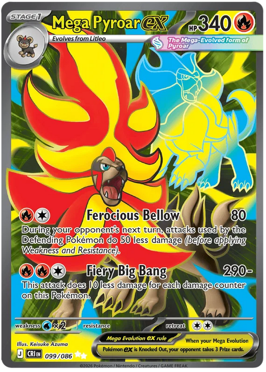 Mega Pyroar EX 099/086