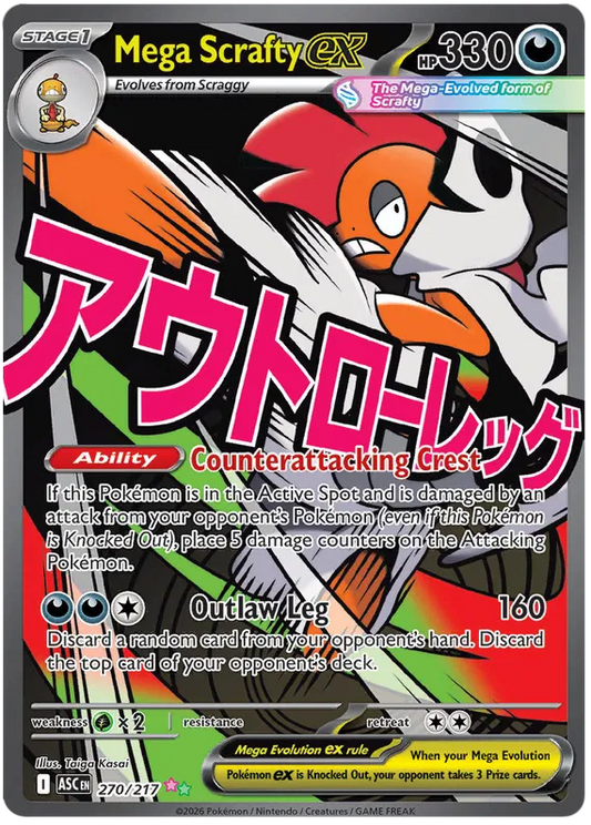 Mega Scrafty EX 270/217