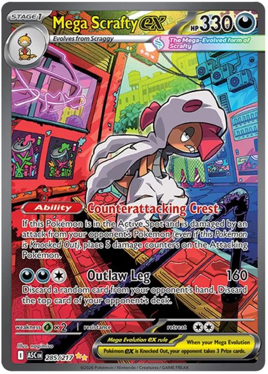 Mega Scrafty EX 285/217