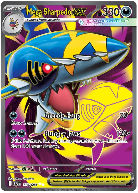Mega Sharpedo EX 113/094