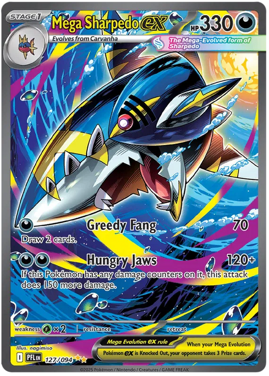 Mega Sharpedo EX 127/094