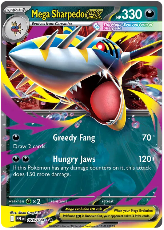 Mega Sharpedo EX 061/094