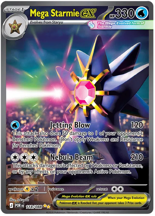 Mega Starmie EX 118/088