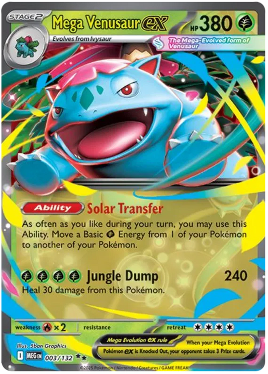 Mega Venusaur EX 003/132