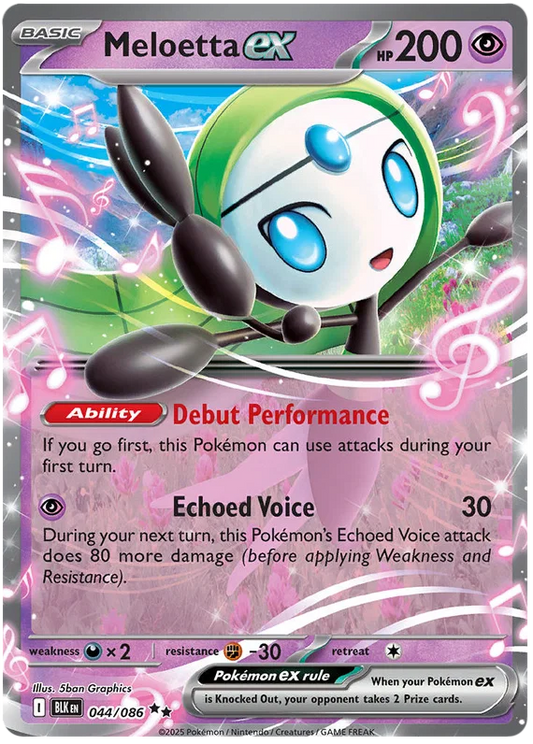 Meloetta EX 044/086