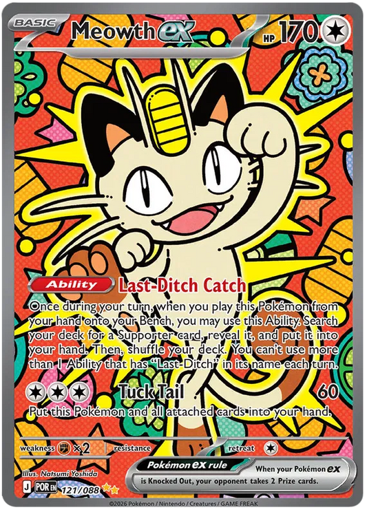 Meowth EX 121/088