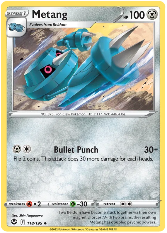 Metang 118/195