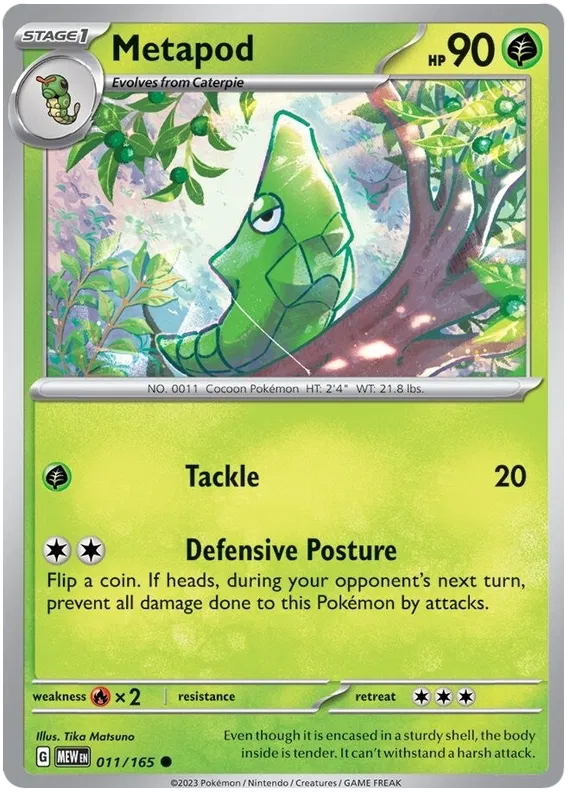 Metapod 011/165