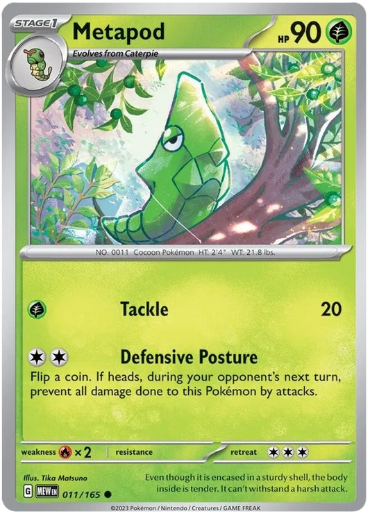Metapod 011/165
