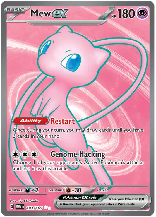 Mew EX 193/165