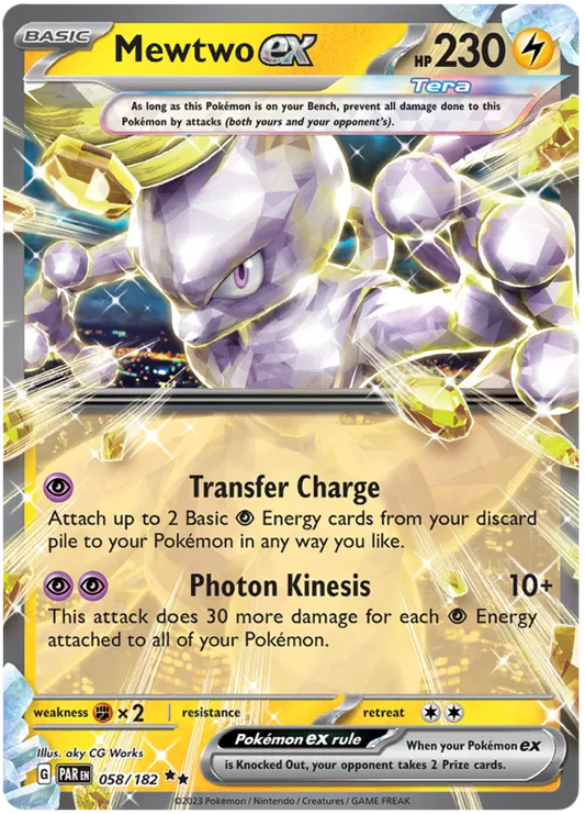 Mewtwo EX 058/182