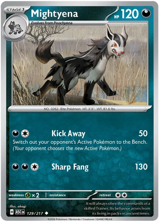 Mightyena 129/217