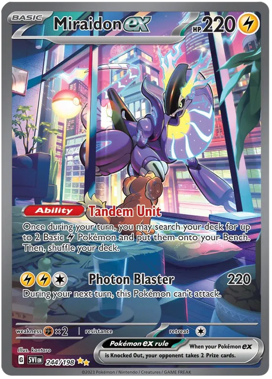 Miraidon EX 244/198