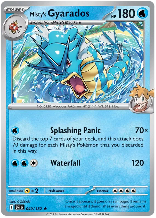 Misty's Gyarados 049/182