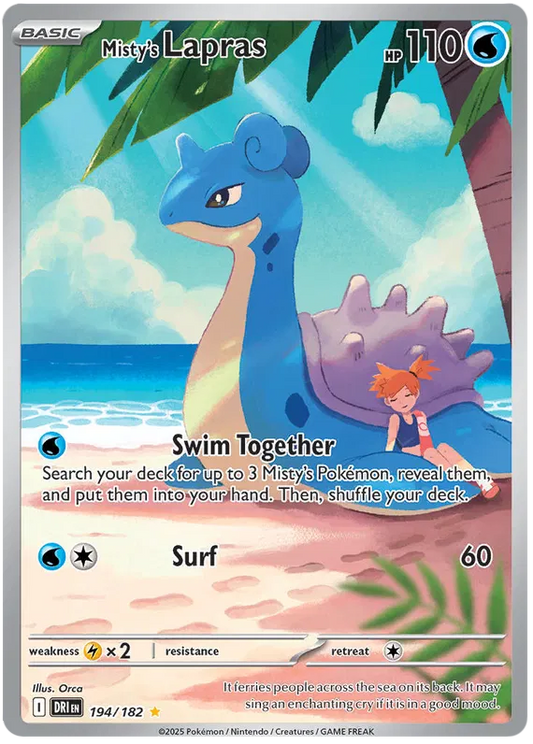 Misty's Lapras 194/182