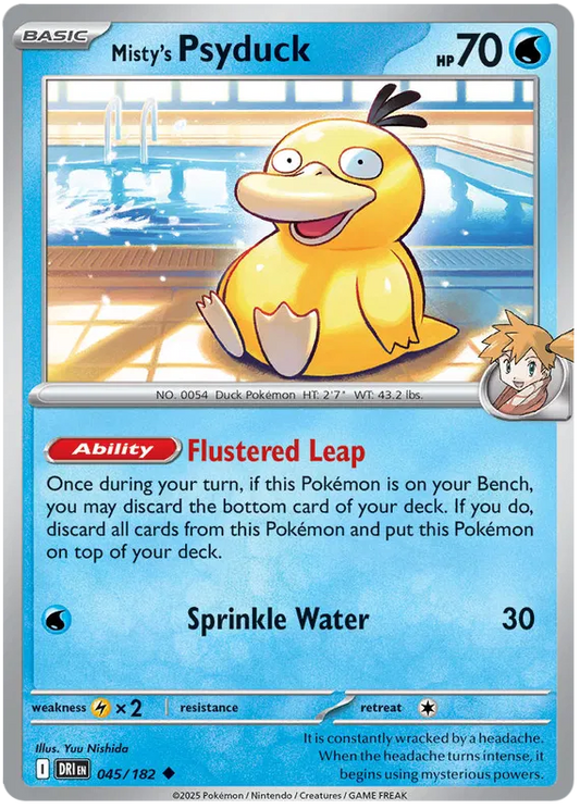Misty's Psyduck 045/182