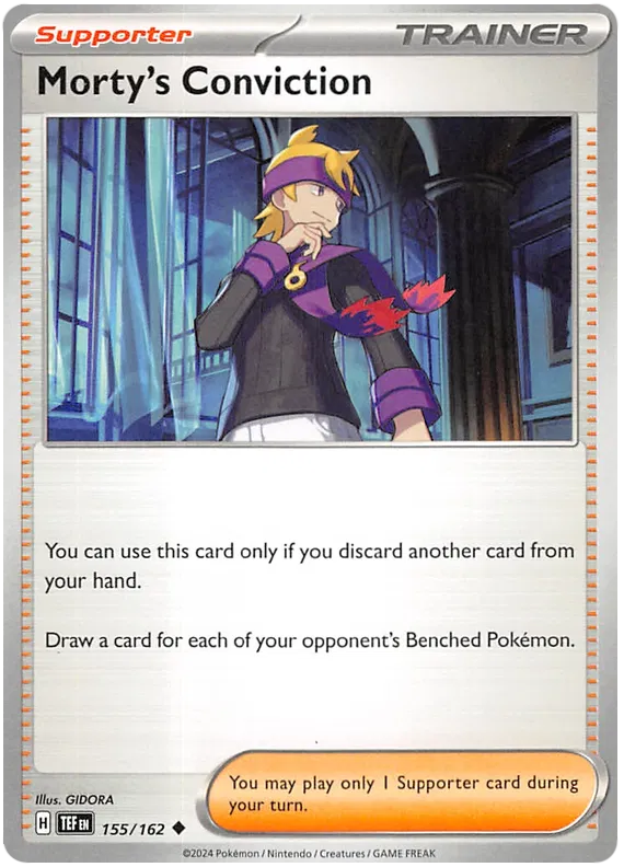Morty's Convivtion 155/162