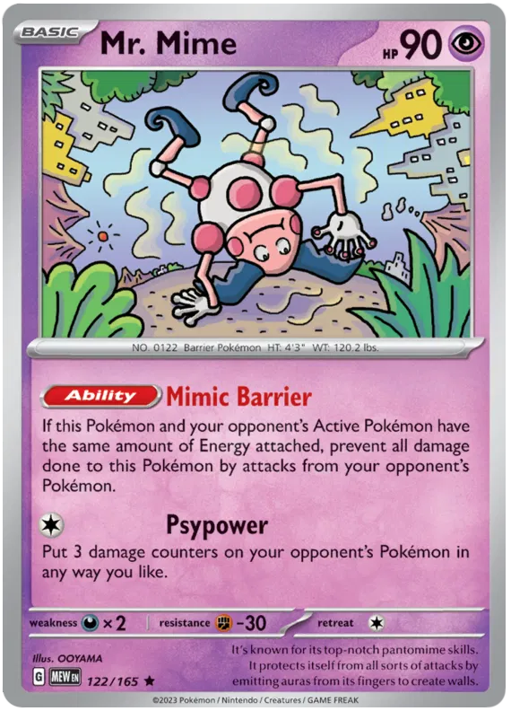 Mr. Mime 122/165