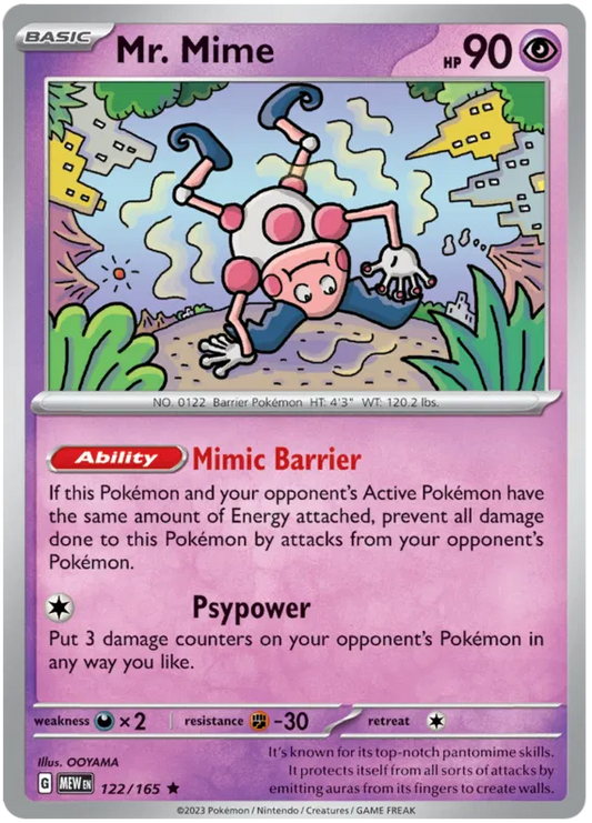 Mr. Mime 122/165