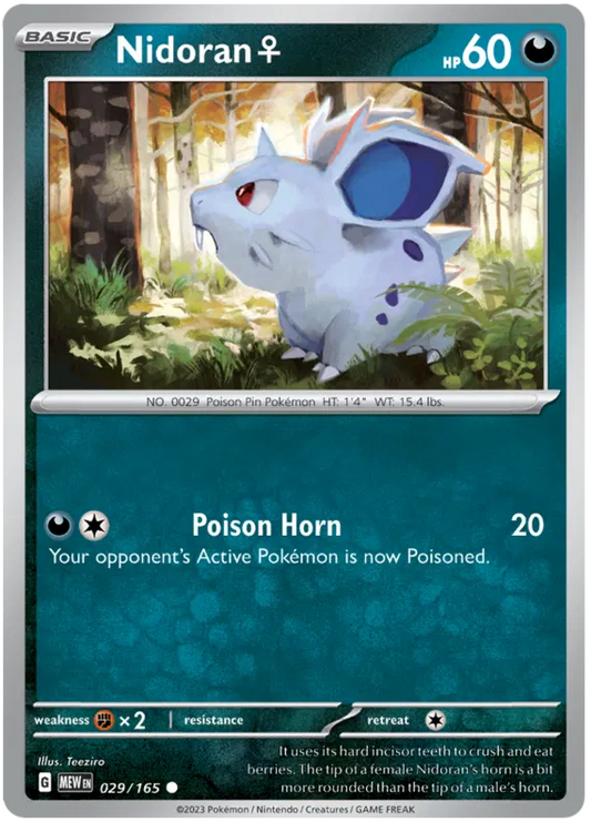 Nidoran 029/165