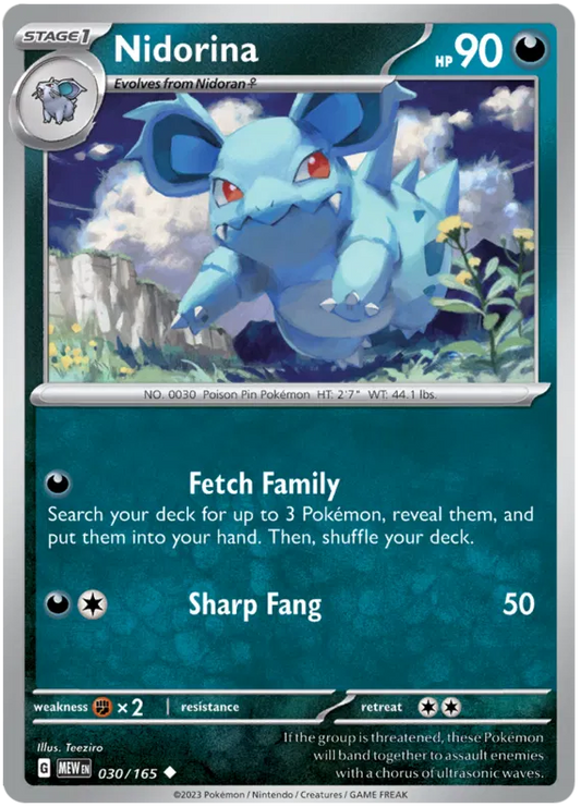 Nidorina 030/165